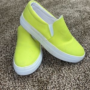 Neon shoes